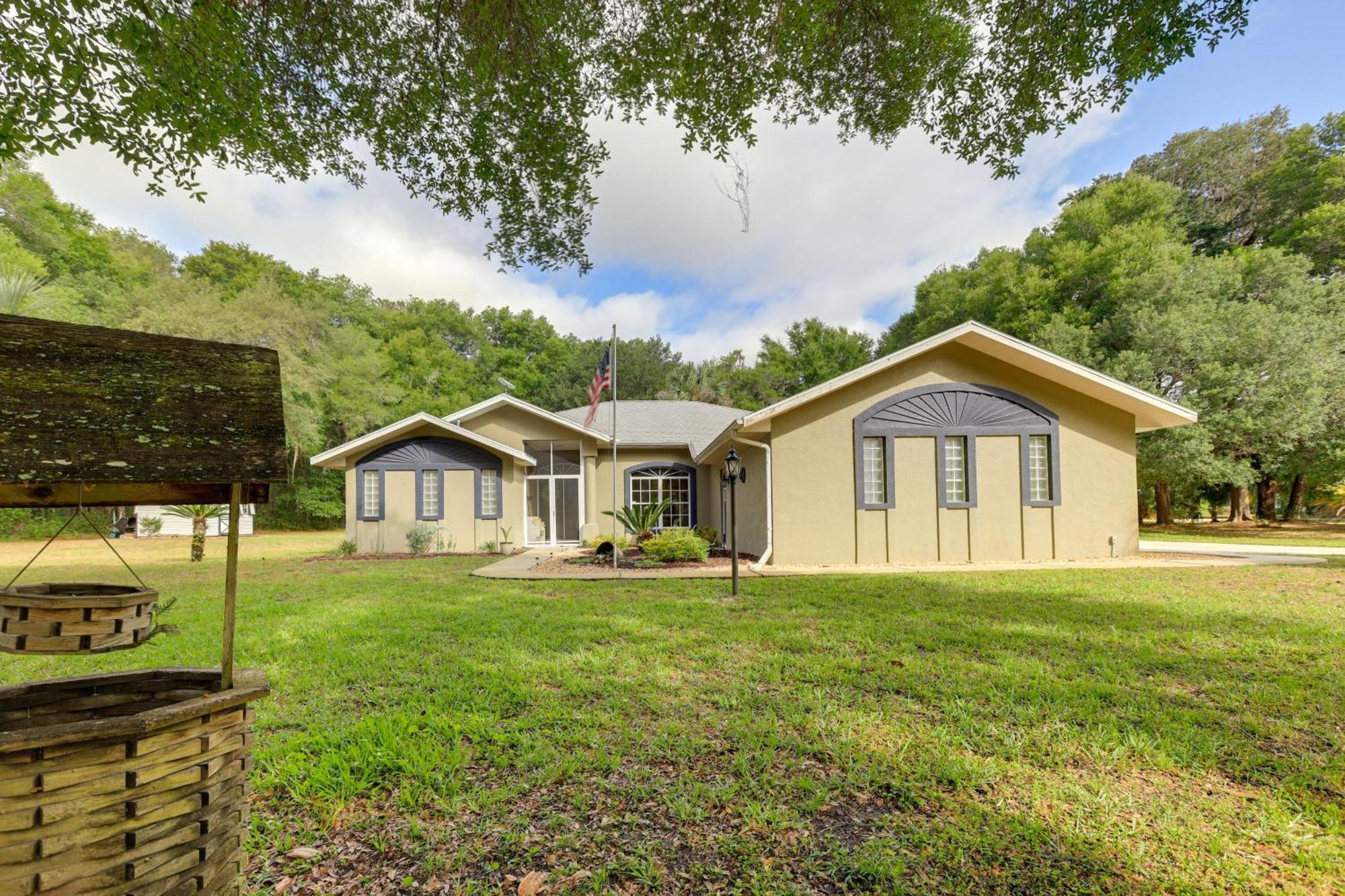 8 Mi To Rainbow Springs Dunnellon Area Home! Экстерьер фото